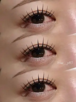 マツエク・マツパ BOOBEE eyelash所属・山下 紗采のマツエク・マツパデザイン