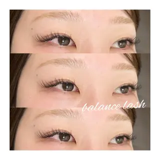 マツエク・マツパ BALANCE LASHのマツエク・マツパデザイン
