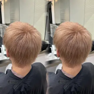 カラー メンズ 葉南/顔周りレイヤー /メンズのヘアスタイル