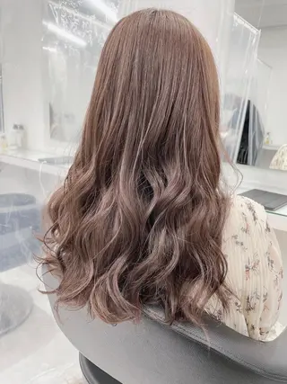 ロング カラー ☁️グレージュカラー TAKUYA☁️のヘアスタイル