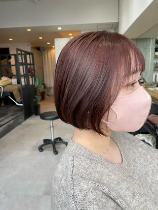 ショート ✨透明感カラー 恵比寿HAYATO✨のヘアスタイル