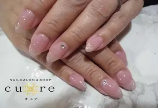 ミディアム ネイル ネイルサロン Cureのネイルデザイン
