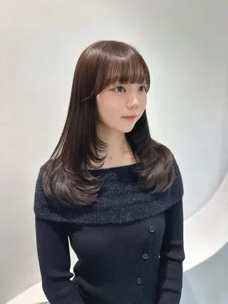 ロング カラー sho/ 名古屋/栄/韓国ヘアのヘアスタイル