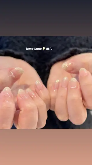 ネイル 🎀チーク/ちゅるん 🫧chisa🎀のネイルデザイン