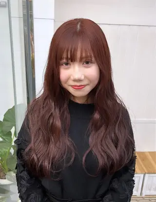 ロング カラー ヘアアレンジ 🦋レイヤー職人 猪瀬玲奈🦋のヘアスタイル