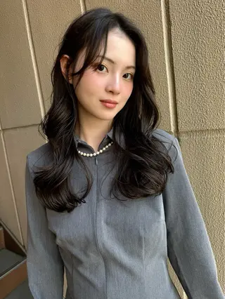 ロング 平 一裕のヘアスタイル