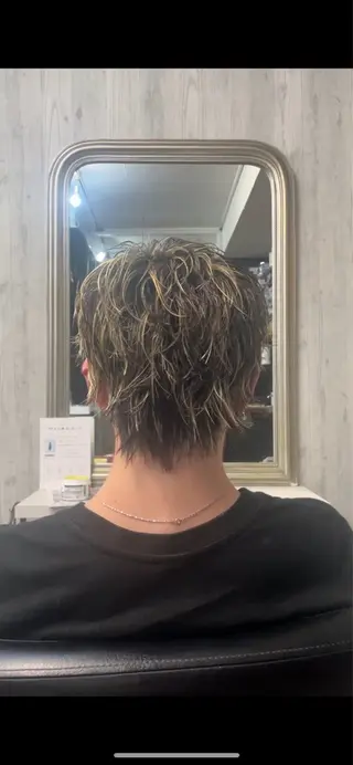 ショート カラー メンズ 💫siesta ・スズノ🐈💫のヘアスタイル