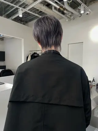 ショート メンズ stén所属・HARUKA/原宿 ハイトーン/レイヤーのヘアスタイル