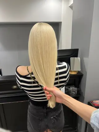 ロング カラー メンズカット/シャ ドウパーマ/KOBAのヘアスタイル