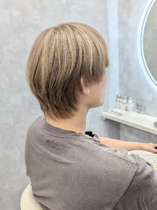 メンズ カラー 🏹MIYU￤抜け感 ×柔らかカラーのヘアスタイル