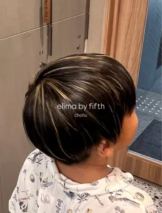 カラー メンズ しずく🤍🧸 / fifthパーマのヘアスタイル