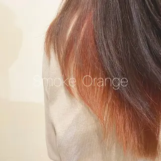 セミロング カラー 𓅰なかがわ ふみな𓅯のヘアスタイル