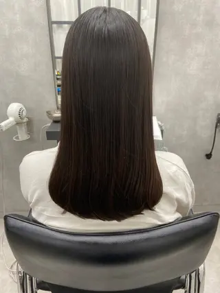 セミロング 宮尾 星夢のヘアスタイル