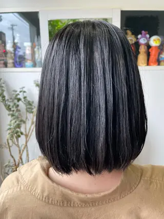 ミディアム カラー シンヤヘアーズ 泉大津本店のヘアスタイル