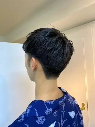 ショート カラー パーマ メンズ Aujuaソムリエ 🎨‎♡HARUのヘアスタイル