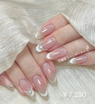 ネイル ラベンダー💖日暮里 ルル💖ネイルのネイルデザイン