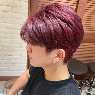 カラー メンズ 🫧MANOKA🫧 ブリーチ/レイヤーのヘアスタイル