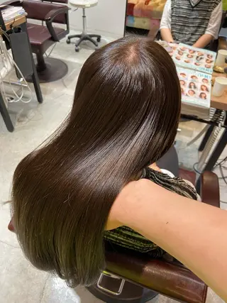 ロング カラー パーマ amie   水戸所属・レイヤー💧艶髪 💧Syotaのヘアスタイル