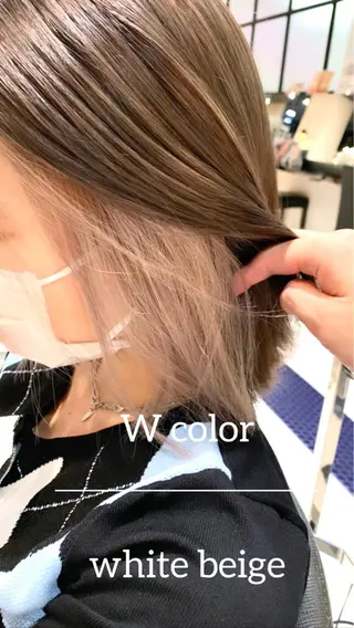 ミディアム 👑松山ストレート/ メンズヘア/龍仁👑のヘアスタイル