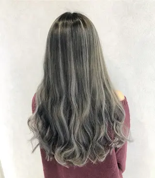 ロング カラー シールエクステ/渋谷 ／ギャル/LIALAのヘアスタイル