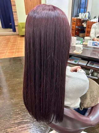 カラー 坂本 瑞季 🤍 髪質改善のヘアスタイル