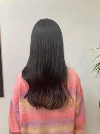 ロング 阪口 依美奈のヘアスタイル