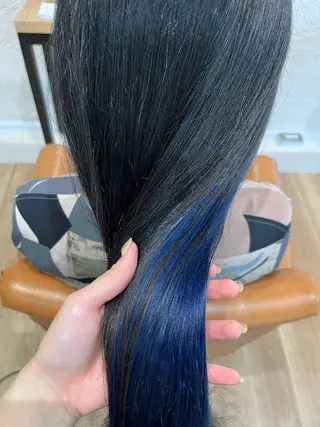 カラー bisou hair スガノ　カヤノのマツエク・マツパデザイン