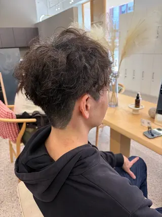 パーマ メンズ unica by milly 【緑地公園】所属・ユニカバイミリー MISAKI🫧のヘアスタイル
