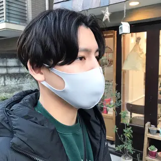 ショート メンズ 木村陸弥 似合わせ 透明感カラー🌿のヘアスタイル