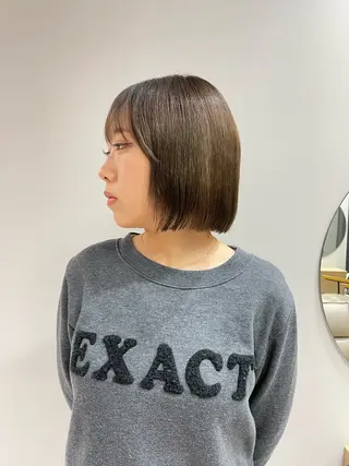 ショート カラー HACCH （ハッチ）所属・🪼ボブ/ミニボブ /髪質改善🪼のヘアスタイル