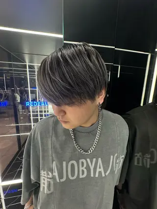 メンズ REDEAL 渋谷所属・こうき/縮毛矯正/ ブリーチ縮毛矯正のヘアスタイル
