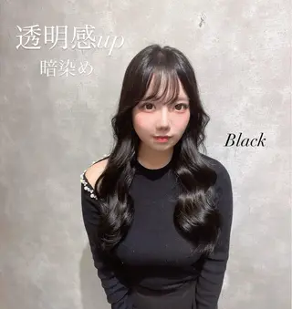 カラー 🖤ROSEL／ KUREA🖤のヘアスタイル