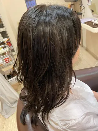 セミロング ヘアアレンジ アンプヘアー  西京極店所属・unpeuhair/ 宮岡　光希のその他イメージ