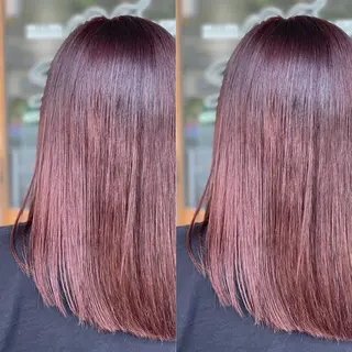 ロング カラー Snaly カラー特化ページのヘアスタイル