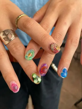 ネイル ナチュラル透明感🌱 小山美樹子のヘアスタイル