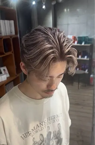 カラー メンズ fifth札幌 堀内新史のヘアスタイル