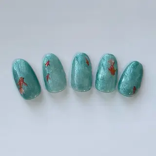 ネイル 樫原 なおこのネイルデザイン