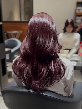 ロング カラー 【tocca茨木】 MOMOKAのヘアスタイル