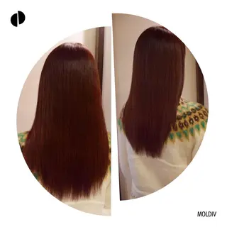 ロング カラー ✨縮毛矯正✨髪質改善 ナカシマ ユミのヘアスタイル