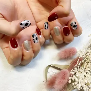 ネイル ネイルPetit Ribbonのネイルデザイン