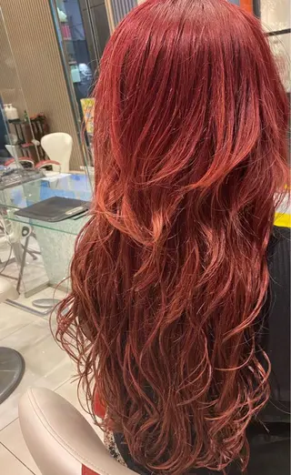 ロング カラー 横倉 宏樹のヘアスタイル