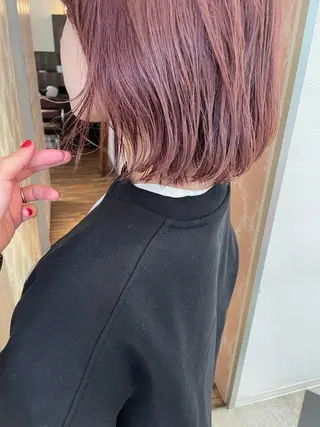 ミディアム カラー 鶴岡で縮毛矯正なら お任せ！ハヤシナオミのヘアスタイル