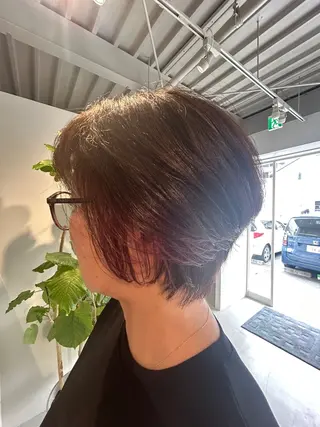 ショート カラー 廣瀬 ちよみのヘアスタイル