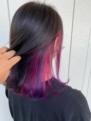 ミディアム カラー Stir Maison 大宮所属・ryuma/ボブ /透明感カラーのヘアスタイル