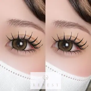 マツエク・マツパ ＲＥＢＥＳＴ ｅｙｅｌａｓｈのマツエク・マツパデザイン