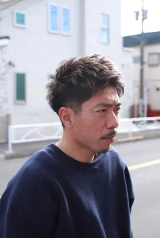 ショート メンズ 大西 カズマのヘアスタイル