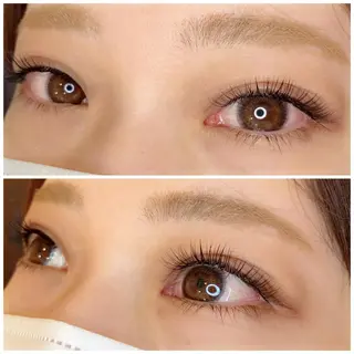 マツエク・マツパ アイブロウ 椿 優花のマツエク・マツパデザイン