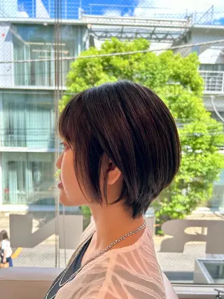 ショート RENJISHI  KICHIJOJI所属・🌈🧡ヤマダ ヒロナ🌈🧡のヘアスタイル