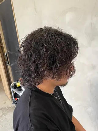 パーマ メンズ la fith hair too.所属・la fith hinaのヘアスタイル