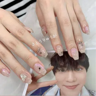 ネイル La neige* yuki 🥯🍑のネイルデザイン